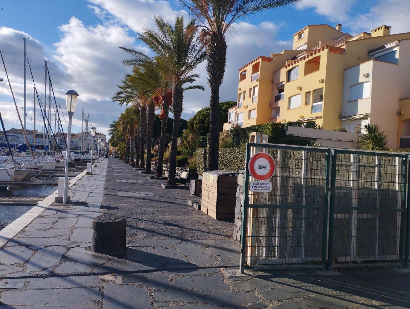 Studio 4 Couchages Avec Piscine D'Ete Vue Port Agde Exterior foto